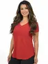 Blusa visco longa básica