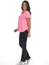Blusa visco longa básica