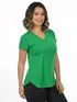 Blusa visco longa básica