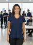 Blusa visco longa básica