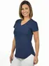 Blusa visco longa básica