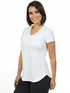 Blusa visco longa básica