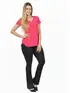 Blusa visco longa básica