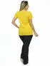 Blusa Longa Decote V Lisa Fenomenal