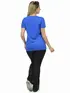 Blusa Longa Decote V Lisa Fenomenal