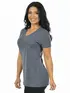 Blusa Longa Decote V Lisa Fenomenal