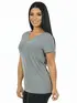 Blusa Longa Decote V Lisa Fenomenal