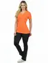 Blusa Longa Decote V Lisa Fenomenal