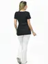 Blusa Longa Decote V Lisa Fenomenal