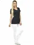 Blusa Longa Decote V Lisa Fenomenal