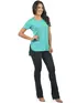 Blusa mullet gola redonda fenomenal(sem elasticidade)