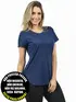 Blusa mullet gola redonda fenomenal(sem elasticidade)