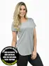 Blusa mullet gola redonda fenomenal(sem elasticidade)