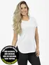 Blusa mullet gola redonda fenomenal(sem elasticidade)