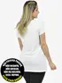 Blusa mullet gola redonda fenomenal(sem elasticidade)