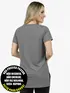 Blusa mullet gola redonda fenomenal(sem elasticidade)