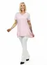 Blusa bx v longa