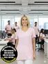 Blusa bx v longa
