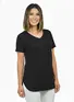 Blusa bx v longa