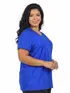 Blusa Plus Size Lisa Malha Fit Fenomenal (sem elasticidade)