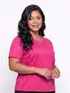 Blusa Plus Size Lisa Malha Fit Fenomenal (sem elasticidade)