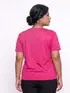 Blusa Plus Size Lisa Malha Fit Fenomenal (sem elasticidade)