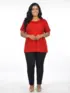 Blusa Plus Size Lisa Malha Fit Fenomenal (sem elasticidade)