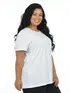 Blusa Plus Size Lisa Malha Fit Fenomenal (sem elasticidade)