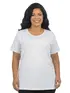 Blusa Plus Size Lisa Malha Fit Fenomenal (sem elasticidade)