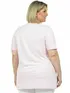 Blusa gola careca plus size fenomenal
