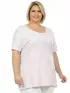 Blusa gola careca plus size fenomenal