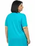 Blusa gola careca plus size fenomenal