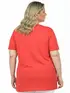 Blusa gola careca plus size fenomenal
