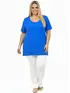 Blusa gola careca plus size fenomenal
