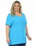 Blusa gola careca plus size fenomenal