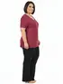Blusa gola careca plus size fenomenal