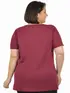 Blusa gola careca plus size fenomenal