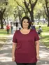 Blusa gola careca plus size fenomenal