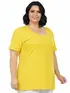 Blusa gola careca plus size fenomenal