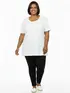 Blusa gola careca plus size fenomenal