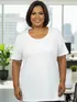Blusa gola careca plus size fenomenal