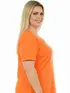 Blusa gola careca plus size fenomenal