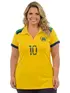 Blusa Brasil Show Plus Size Fenomenal (sem elastano)