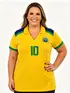 Blusa Brasil Show Plus Size Fenomenal (sem elastano)