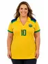 Blusa Brasil Show Plus Size Fenomenal (sem elastano)