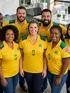 Blusa Brasil Show Plus Size Fenomenal (sem elastano)