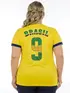 Blusa Brasil Show Plus Size Fenomenal (sem elastano)