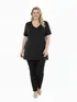 Blusa plus size malha fria z