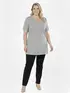 Blusa plus size malha fria z