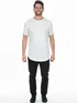Camiseta Long line lisa MX